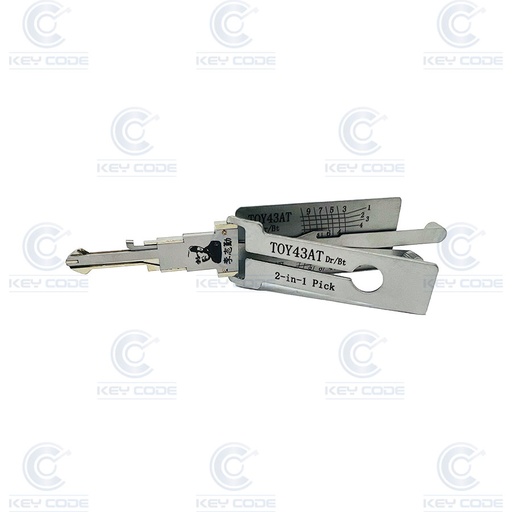 [TOY43AT-AG] CROCHET LISHI 2-1 TOY43AT TOYOTA / ANTIREFLET