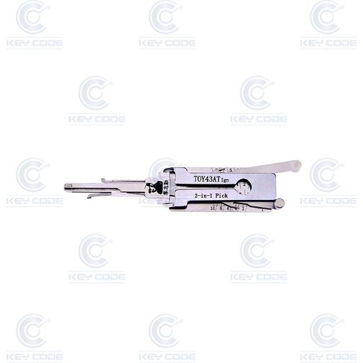 [TOY43AT+IGN-AG] CROCHET LISHI 2-1 TOY43AT TOYOTA / ANTIREFLET