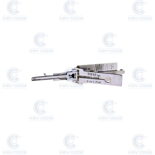 [TOY43+AG] GANZUA LISHI 2 EN 1 TOY43 TOYOTA / AG (ARRANQUE)