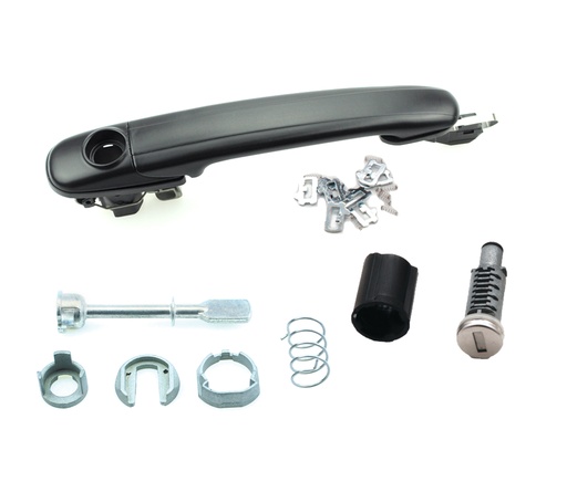 [VAG66CP03B-AF] DISASSEMBLED DOOR LOCK WITH HANDLE FROM SEAT, VOLKSWAGEN (98-02) HU66 5 DOORS