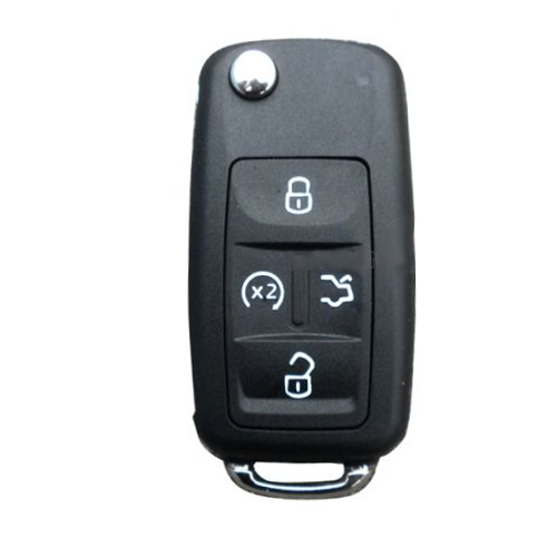 [VAG66CS4B] COQUE TELECOMMANDE PLIABLE VAG AVEC 4 BOUTONS HU66