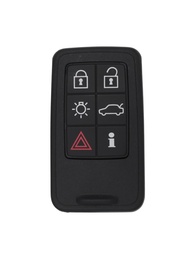 [VO100TE03-OE] KEYLESS REMOTE WITH 6 BUTTONS FOR VOLVO S, XC, V (5WK49265, 31419361) PCF7945, PCF7953 868 MHZ KEYLESS GO - GENUINE