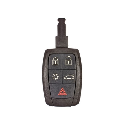 [VO900TE01-OE] CONTROLE REMOTO INSERÍVEL DE 5 BOTÕES PARA VOLVO C30, S40, V50 (31300258) 433 MHZ - ORIGINAL
