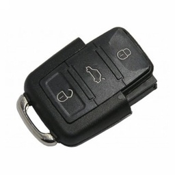 [VW101TE02-AF] VW GOLF/BEETLE/BORA/POLO (AH) 3 BUTTONS REMOTE WITHOUT HORSESHOE KEY BLADE