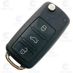 [VW101TE05-AF] 3 BUTTON REMOTE KEY FOR GOLF, TIGUAN, BEETLE, NEOW, JETTA, POLO, SCIROCCO (5K0837202AD, 5K0837202Q)