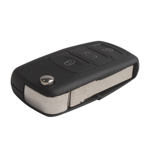[VW108TE03-AF] TELECOMMANDE TOUAREG I PLIABLE 3 BOUTONS HU66 433HZ (3D0959753AK, 3D0959753P) PCF7947 ID46
