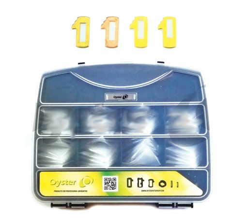 [VW49LA01] BLADE SET VW SERRETA HU49 1, 2, 3, 4 / 20 UNITS OF EACH SIZE AND SPRINGS