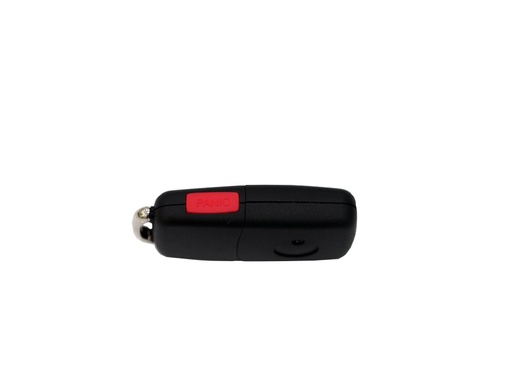 [VW66CS2B-PN] CARCASA MANDO VW CUADRADO 2 BOTONES + BOTÓN DE PÁNICO 