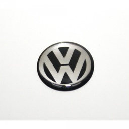 [VW-LOGO02] ANAGRAMA ORIGINAL CON LOGO VOLKSWAGEN  NEGRO (3C0837891)