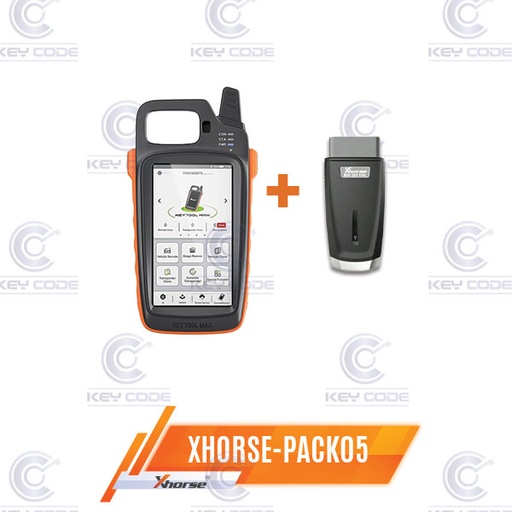 [Xhorse-PACK05] PACK XHORSE 05: KEY TOOL MAX + PROGRAMADOR MINI OBD 