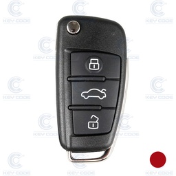 [XK03] MANDO AUDI DE 3 BOTONES PARA VVDI KEY TOOL XKA600EN