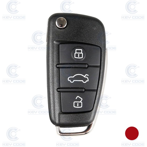 [XK03] MANDO AUDI DE 3 BOTONES PARA VVDI KEY TOOL XKA600EN