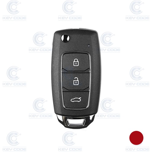 [XKHY05] MANDO PLEGABLE HYUNDAI DE 3 BOTONES PARA VVDI KEY TOOL XKHY05EN