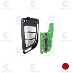 [XKKF21] MANDO DE 3 BOTONES SIN CHIP PARA VVDI KEY TOOL (GRABACIÓN POR CABLE) XKKF21