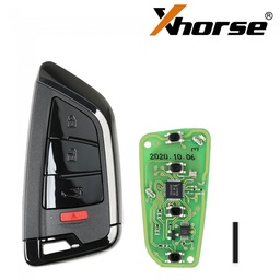 [XKNF21] SMART KEY REMOTE WITH 3+1 BUTTONS FOR VVDI KEY TOOL XSKF21EN - BLACK