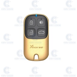 [XKXH02] GOLDEN REMOTE WITH 4 BUTTONS FOR VVDI KEY TOOL