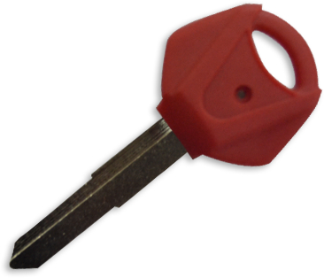 [YA35LT02] RED REPLACEMENT KEY FOR YAMAHA YH35