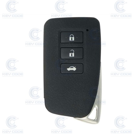 [LE102TE03-OE] COMANDO SMARTKEY 3 BOTÕES PARA LEXUS ES, GS (2013-2017) (89904-30B50) CRYPTO 128 BITS AES 433 MHZ FSK - ORIGINAL -