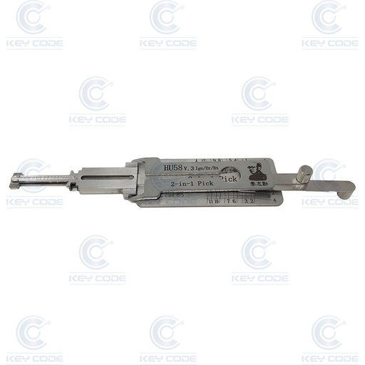 [HU58+TL-AG] LISHI 2 IN 1 PICK DECODER HU58 V3 BMW / ANTIGLARE