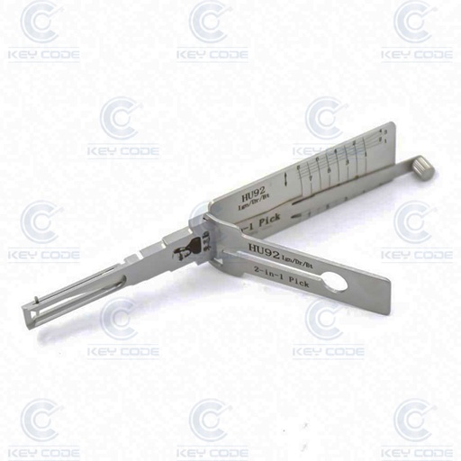 [HU92+SL-AG] GANZUA LISHI 2 EN 1 HU92 BMW SL ARRANQUE, PUERTA, MALETERO / ANTIREFLEJO