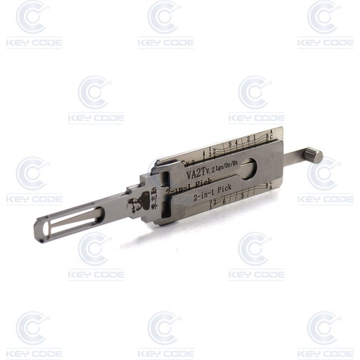 [VA2T-AG] LISHI 2 IN 1 PICK DECODER VA2T PSA, RNLT / AG