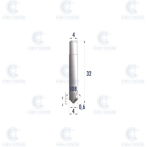 [RIC05268B] KEYLINE V009 CUTTER RIC05268B FOR VERSA, NINJA VORTEX AND NINJA TOTAL
