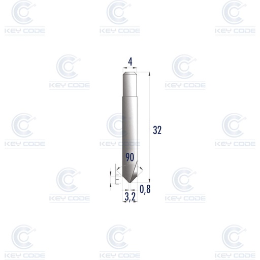 [RIC06104B] KEYLINE V021 CUTTER RIC06104B FOR VERSA, NINJA VORTEX AND NINJA TOTAL