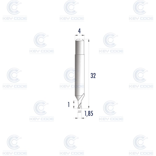 [RIC06734B] KEYLINE V031 CUTTER RIC06734B FOR VERSA, NINJA VORTEX AND NINJA TOTAL