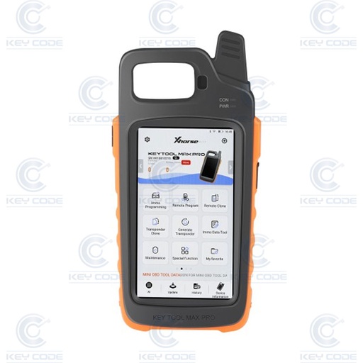[VVDI-KEYTOOL-MAX-PRO] EQUIPO DE CLONACIÓN DE TRANSPONDERS Y GENERACIÓN DE MANDOS KEY TOOL MAX PRO DE XHORSE