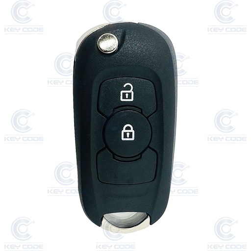 [OP100CS2B-K] OPEL CASE FLIP REMOTE 2 BUTTONS FOR ASTRA K  KEY BLADE Z