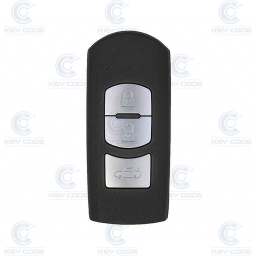 [MZ106TE10-OE] MAZDA REMOTE 3 BUTTONS FOR MAZDA 6 (GSYB-67-5RYA) WITHOUT TRANSPONDER 433 Mhz FSK - ORIGINAL -