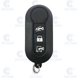 [FI900TE02-OEM]  FIAT FLIP REMOTE 3 BUTTONS FOR PANDA (6000629240) HITAG 2 ID46 PCF 7946 433 Mhz ASK - ORIGINAL
