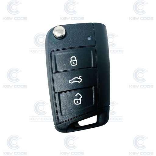 [SE900TE05-OE] SEAT FLIP REMOTE 3 BUTTONS IBIZA STYLE (2018 -2021) (6F0959752R) HITAG PRO NCF 29A1 433 Mhz ASK - ORIGINAL