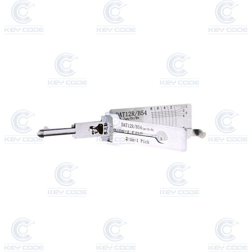 [DAT12R-AG] CROCHET LISHI 2 EN 1 DAT12R X154 B54 ISUZU, HINO HEAVY TRUCK / ANTIREFLET