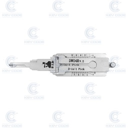 [DW04R-V2-AG]  LISHI PICK DECODER  2 IN 1 FOR GM  DW04R   / ANTIGLARE
