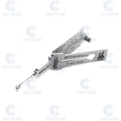[HU71+TWIN-AG] CROCHET LISHI 2 EN 1  HU71 SCANIA TWIN LIFTER / ANTIREFLET
