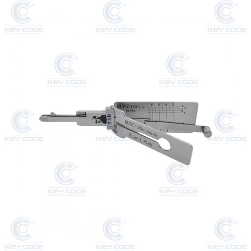 [HU87-V2-AG] CROCHET LISHI 2 EN 1 SUZUKI HU87, HU133 SWIFT (10 CUTS) / ANTIREFLET