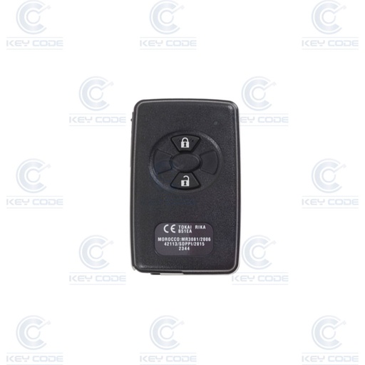 [TO105TE04-AF] TELECOMMANDE KEYLESS TOYOTA RAV4, AURIS, COROLLA, YARIS (89904-52072, 89904-52071, 89904-52070, 89904-42050; B51EA) ID60 433 ASK