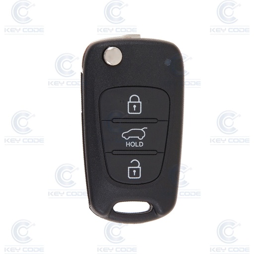 [KI101TE07-OE] MANDO PLEGABLE KIA CEED (2012-2013) (95430A2001, AM08FTX) CRYPTO 40/80 BITS ID 4D-60 433 Mhz FSK- ORIGINAL