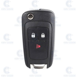 [CH103TE04-AF] CHEVROLET FLIP REMOTE 3 BUTTONS FOR SPARK (+2013) (GM94543201) 433 Mhz  - WITHOUT CHIP