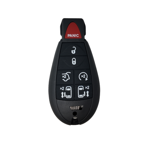 [CR101TE11-AF] COMANDO FOBIK KEYLESS 6+1 BOTÕES CHRYSLER JEEP, DODGE PCF7953 / HITAG 2 / 46 CHIP 433 MHZ ASK