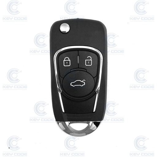 [KD_B22] MANDO PLEGABLE UNIVERSAL KEYDIY 3 BOTONES PARA BUICK 