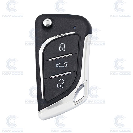 [KD_B30] KEYDIY UNIVERSAL FLIP REMOTE 3 BUTTONS FOR CADILLAC