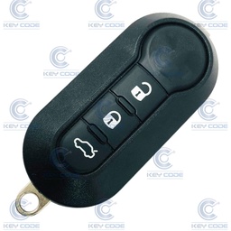 [AB100TE01-OE] ABARTH 500 3 BUTTON REMOTE KEY (PCF7946) - GENUINE WITHOUT KEY BLADE 71752289 433 MHZ