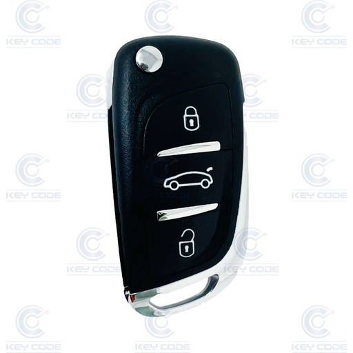 [CICS3B-DS3] FOLDING CASE CITROEN DS3 WITH 3 BUTTONS