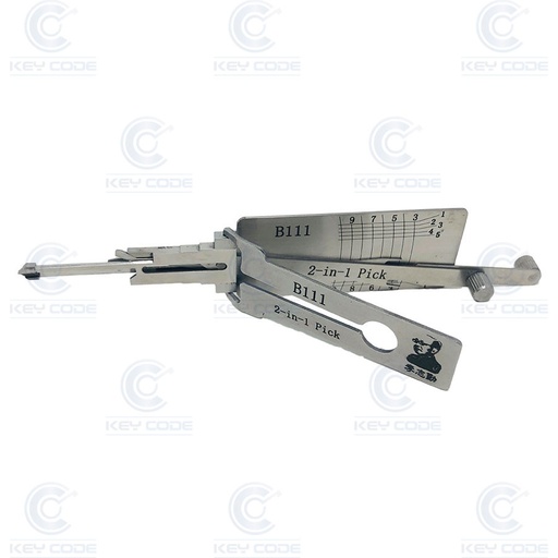[B111-AG] GANZÚA LISHI 2 EN 1 B111 GENERAL MOTORS / ANTIREFLEXO