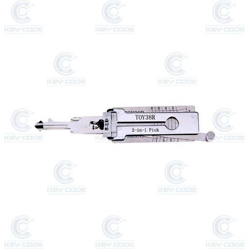 [DECTOY38R-AG] DECODIFICADOR LISHI DE ARRANQUE TOYOTA TOY38R / ANTIREFLEJO