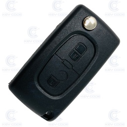 [PE105TE01-OE] PSA FLIP REMOTE 2 BUTTONS FOR ION (6490QE) HITAG 2 ID46 PCF7941 433 Mhz FSK - ORIGINAL - 