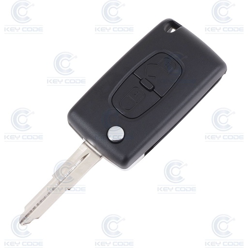 [PE900TE01-OE] PSA FOLDABLE 2-BUTTON REMOTE FOR ION (6490.QF, 6490QF) PCF7941 ID46 433 MHZ FSK - ORIGINAL