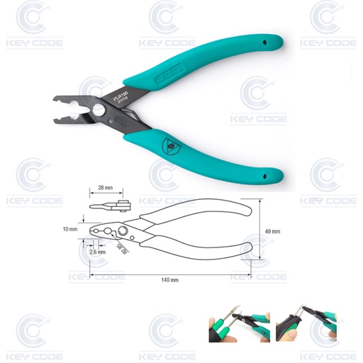 [HE-PLR195] JBC PLR195 LOCK PICK/REMOVAL PLIERS